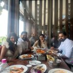 Lakshmi Manchu Instagram – Rakhi Lunch❤️ filled with love, laughter and yummy food! 
@manojkmanchu @bhumamounika