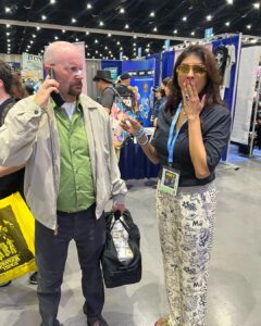 Lakshmi Manchu Instagram - I attended @comicconla for the first time this year and OMGGG!
What a spectacle I had no idea what to expect but it was the most mind-blowing experience. Notably, @ranadaggubati representation of Indian comics by means of Amar Chitra Katha resonated deeply. Yet, the pinnacle of this already remarkable event was the unveiling of Project K by @swapnaduttchalasani & @priyankacdutt 
This is an experience, I'll never forget.
