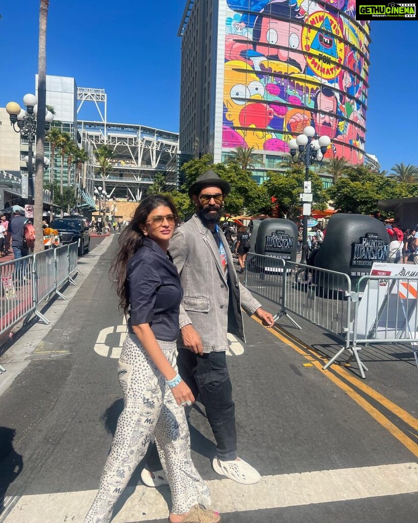 Lakshmi Manchu Instagram - I attended @comicconla for the first time this year and OMGGG! What a spectacle I had no idea what to expect but it was the most mind-blowing experience. Notably, @ranadaggubati representation of Indian comics by means of Amar Chitra Katha resonated deeply. Yet, the pinnacle of this already remarkable event was the unveiling of Project K by @swapnaduttchalasani & @priyankacdutt This is an experience, I'll never forget.
