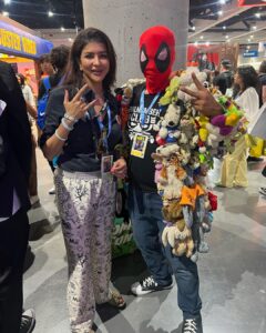 Lakshmi Manchu Instagram - I attended @comicconla for the first time this year and OMGGG!
What a spectacle I had no idea what to expect but it was the most mind-blowing experience. Notably, @ranadaggubati representation of Indian comics by means of Amar Chitra Katha resonated deeply. Yet, the pinnacle of this already remarkable event was the unveiling of Project K by @swapnaduttchalasani & @priyankacdutt 
This is an experience, I'll never forget.