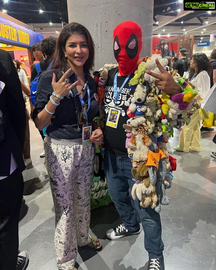 Lakshmi Manchu Instagram - I attended @comicconla for the first time this year and OMGGG! What a spectacle I had no idea what to expect but it was the most mind-blowing experience. Notably, @ranadaggubati representation of Indian comics by means of Amar Chitra Katha resonated deeply. Yet, the pinnacle of this already remarkable event was the unveiling of Project K by @swapnaduttchalasani & @priyankacdutt This is an experience, I'll never forget.