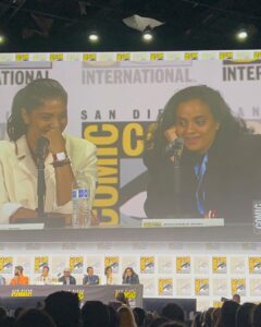 Lakshmi Manchu Instagram - I attended @comicconla for the first time this year and OMGGG!
What a spectacle I had no idea what to expect but it was the most mind-blowing experience. Notably, @ranadaggubati representation of Indian comics by means of Amar Chitra Katha resonated deeply. Yet, the pinnacle of this already remarkable event was the unveiling of Project K by @swapnaduttchalasani & @priyankacdutt 
This is an experience, I'll never forget.