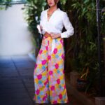 Lakshmi Manchu Instagram - My little stretch before I start my smiley day All smiles here ;)
