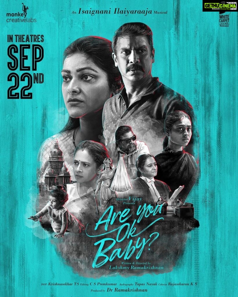 Lakshmy Ramakrishnan Instagram - Need all@your best wishes 🙏 watch the film in theatres❤️