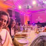 Lakshmy Ramakrishnan Instagram – At #Leelapalace. #iconsofindia concert by #Aman&AyaanAliBangash