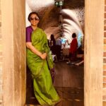 Lakshmy Ramakrishnan Instagram – Where ever we are, any part of the world, happy to meet #SollvathellamUnmai followers❤️ #AreYouOkBaby has some solid connection with my experience as the anchor of the much talked about, hugely successful , reality talk show ❤️