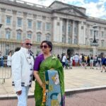Lakshmy Ramakrishnan Instagram – Where ever we are, any part of the world, happy to meet #SollvathellamUnmai followers❤️ #AreYouOkBaby has some solid connection with my experience as the anchor of the much talked about, hugely successful , reality talk show ❤️