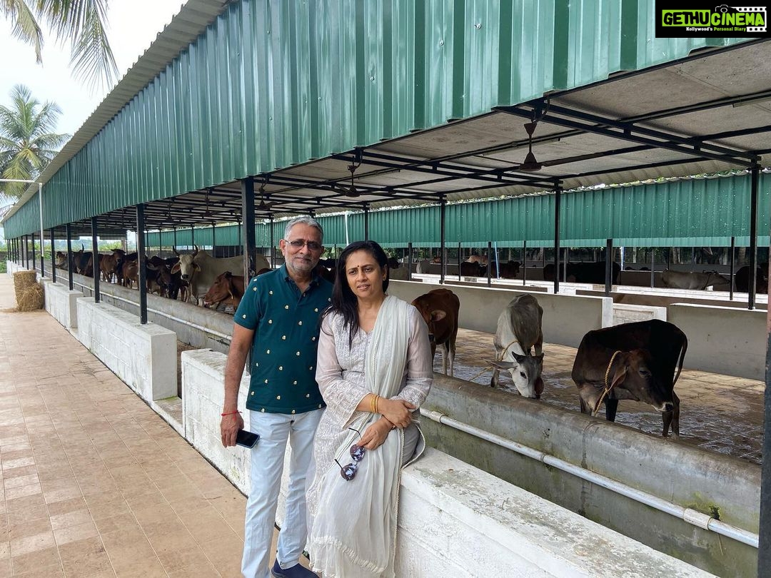 Lakshmy Ramakrishnan Instagram - Visited an #ActiveSeniorLiving community . Shudn’t it be a beautiful stage in everyone’s life, after all the running around, taking time for ourselves when we are still healthy? To let go and relax is a tough task but accepting the fact of aging is the trick❤️ #AgingGracefully