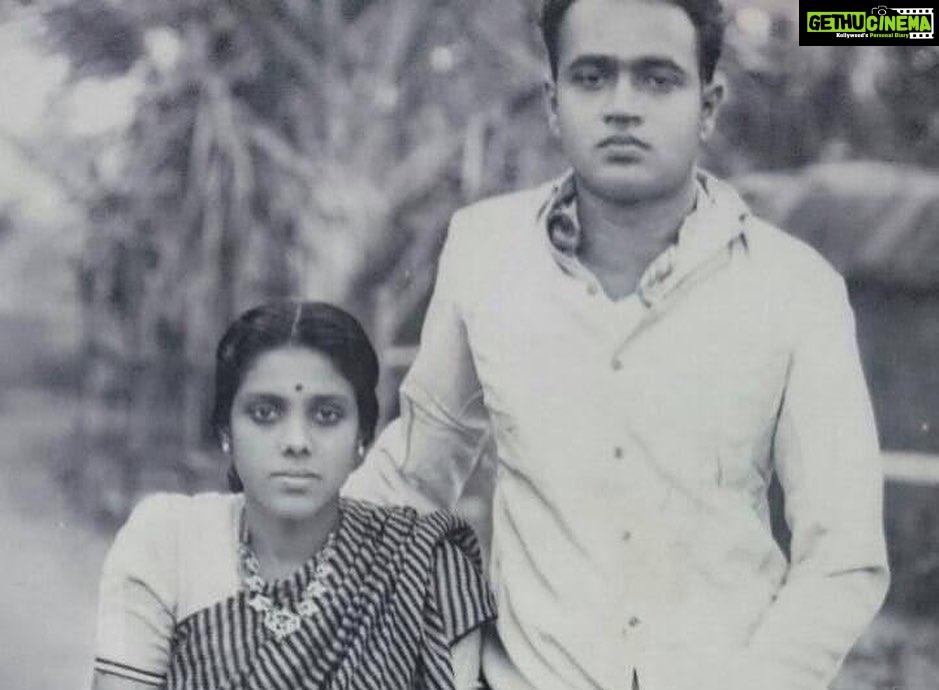 Lakshmy Ramakrishnan Instagram - #HappyFatherDay everyone ❤ My father PK Krishnaswamy, was a towering personality who rose up and marched forward every time he was knocked down. I strive to make my parents proud, today & everyday🙏