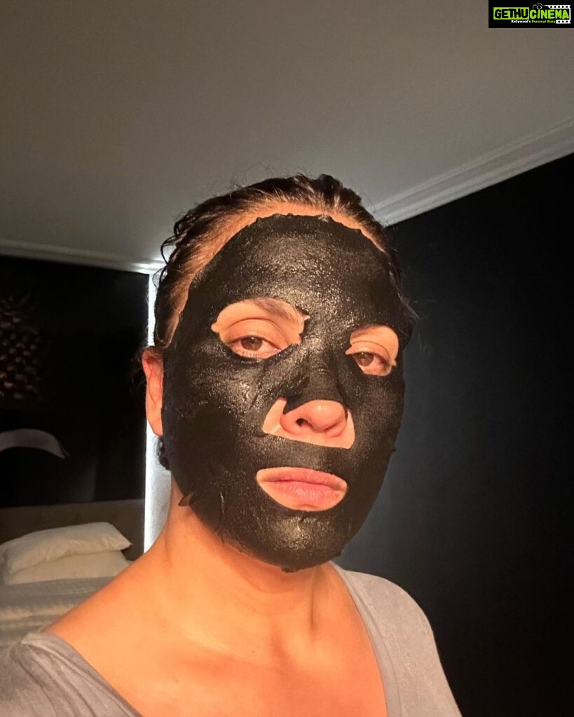 Lara Dutta Instagram - While I charcoal my face away to blemish free skin, I’m contemplating the next thing I’m putting out into the universe…… probably to do a good, spooky, eerie series ?!! Some good old fashioned toe curling chills!!! 👻👻👻………. What say???