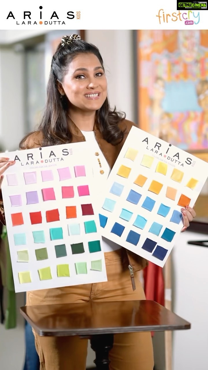 Lara Dutta Instagram - Add the touch of vibrant hues and stunning styles to your kid’s wardrobe with these specially curated fits from Arias Kids by Lara Dutta! Tap the link in bio to get FLAT 50% OFF on all your faves during the Mon Of All Sales! #firstcry #firstcryindia #firstcrystore #onlineshopping #kidsfashion #kidssale #insastyle #moas23withfirstcry #moas2023 #sale #offers #discounts India