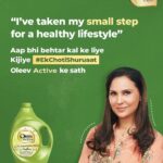 Lara Dutta Instagram – Big goals. Big steps. Big worries? Nope.
How about we spin it around and Start Small instead? It is always seen how small gradual actions eventually sum up to big significant changes. And choosing to take the stairs OR switching to a healthy cooking oil — are both great examples of key small steps towards a proactive and healthy lifestyle.
So, I urge you to take that small step and make Active rehne ki #EkChotiShuruaat, Oleev Active ke saath.

#Oleev #EkChotiShuruaat #OleevActive #StartSmall #ForaBetterTomorrow #Active #HealthyLiving #ProactiveLifestyle #Fitness #Health #HealthyLifestyle #SmallStep #Cooking #CookingOil #IndianCooking