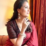 Lara Dutta Instagram - Loved Ramona’s sarees and jewellery so much! 🥰🥰. To dress a character to be powerful and vulnerable at the same time! #IshqENadaan only on #JioCinema…..