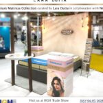 Lara Dutta Instagram - I am Happy to share, my brand Arias, has extended into another key category in the Home & Lifestyle space with the launch of Arias Mattresses in collaboration with Nilkamal. You can checkout the entire range displayed at HGH trade show #AriasHome #WorldofArias #AriasLifestyle