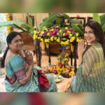 Lavanya Tripathi Instagram - Happy Vinayaka chavithi! Wishing you all great health & prosperity. ♥️ Missing you @niharikakonidela 😘😘😘