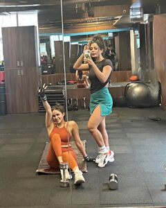 Lavanya Tripathi Instagram - Messy hair, dirty shoes, and a heavy breath.
Well, well, I did have a fantastic workout!