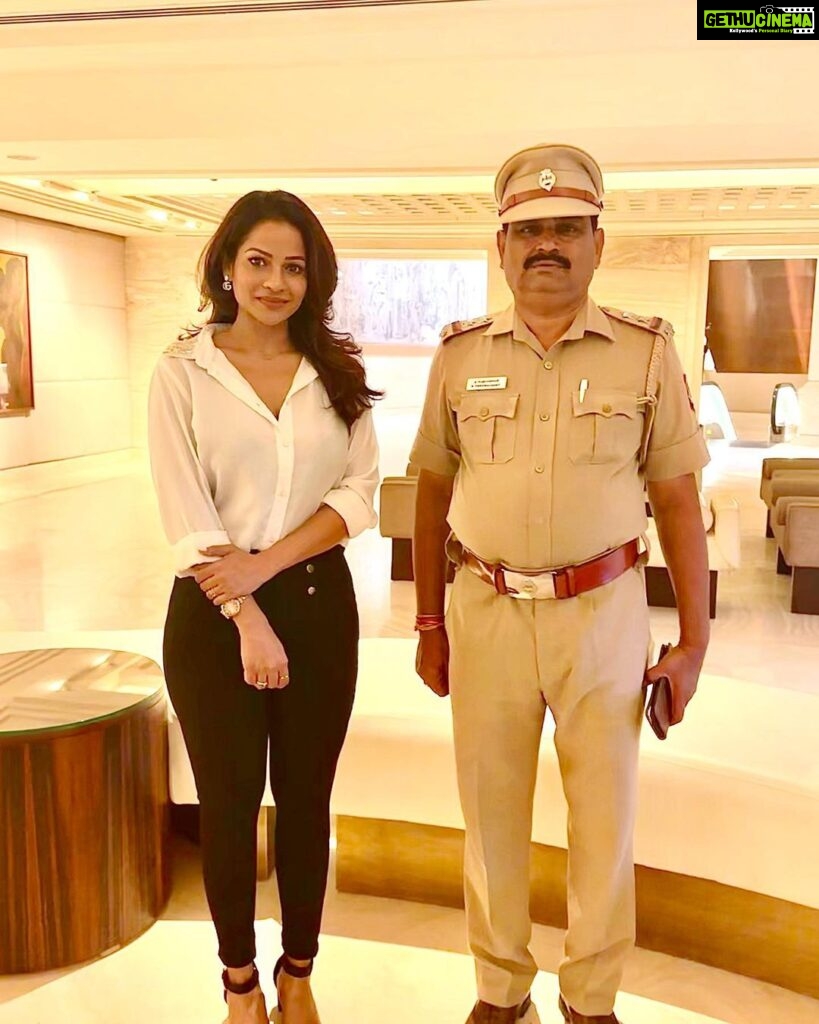 Leesha Instagram - !Greater chennai police ! 🏃‍♀️Chennai Marathon 🏃 Honoured and happy to be associated with our beloved Tamil Nadu police Department on this wonderful awareness act🙏🙏 Date : 18.6.2023 Time: 5.30 am Venue : Koyambedu Toyota showroom #tamilnadupolice #chennaipolice #policedepartment #chennaimarathon #marathon #awareness #drugeradication #saynotodrug #❌