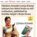 Lena Kumar Instagram – Have you got your copy of my latest book “The Autobiography of God” ? 
Thank you @gstorytime for your support @beeja_house 

Available now on Amazon shopping . Link in bio @theautobiographyofgod 

@business.standard 

https://www.business-standard.com/content/press-releases-ani/filmfare-awardee-lenaa-kumar-releases-her-debut-book-on-self-realisation-published-by-geetika-saigal-s-beeja-house-123091301067_1.html

#spirituality #Consciousness #mentalhealth #selflove #selfrealization #leadership #wakingup #book #autobiography Earth