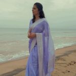 Leona Lishoy Instagram - A breezy Sunday afternoon in Pondy :) . . Thank you @kathabyanupama.studio for this beautiful saree ♥️ Pondicherry