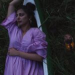 Leona Lishoy Instagram - The bliss of silence. . . Magical capture @prathishm 👗@verandahstore Styling @sonia__chacko Magical location & concept @off_beat___