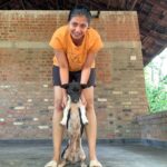 Leona Lishoy Instagram - Kaju ❤️ She was not just a co-actor in our improv acts, but also one of the most empathetic being around. She was right there when we needed love. She would walk with us if she knew we weren’t doing fine. Ah! Such an adorable one! I miss her :( 📸 @reyshma_krishnan #kaju #natanakairali #navarasasadhana #actingworkshop Natanakairali