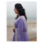 Leona Lishoy Instagram - 🦋 . . Saree @kathabyanupama.studio Click @iambobbyeric