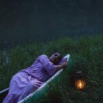 Leona Lishoy Instagram - The bliss of silence. . . Magical capture @prathishm 👗@verandahstore Styling @sonia__chacko Magical location & concept @off_beat___