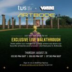 Lisa Ray Instagram – Get ready for a live walkthrough in our metaverse gallery, Artbode with Team TUS! 

We’re going to chat about our fave artworks, spill the tea on all the cool features, and give you the grand tour of our Vorlds’ space. Don’t miss out – it’s going to be fun! ⚡🕹️

Date and Time: Thursday, 24th August, 03:30 PM GST | 05:00 PM IST | 07:30 PM SGT | 03:30 PM GST

To join the event, simply enter our Artbode space on the date and time mentioned above. 

You can sign in via a desktop/laptop at www.vorlds.com/artbode to enter. You can also find the link in our bio. 

See you there!

.

.

.

.

.

.

.

.

.

#metaverse #metaversenft #metaversegeneration #metaversenews #metaverseinfluencer #nfts #nftartwork #TheUpsideSpace
#TUS