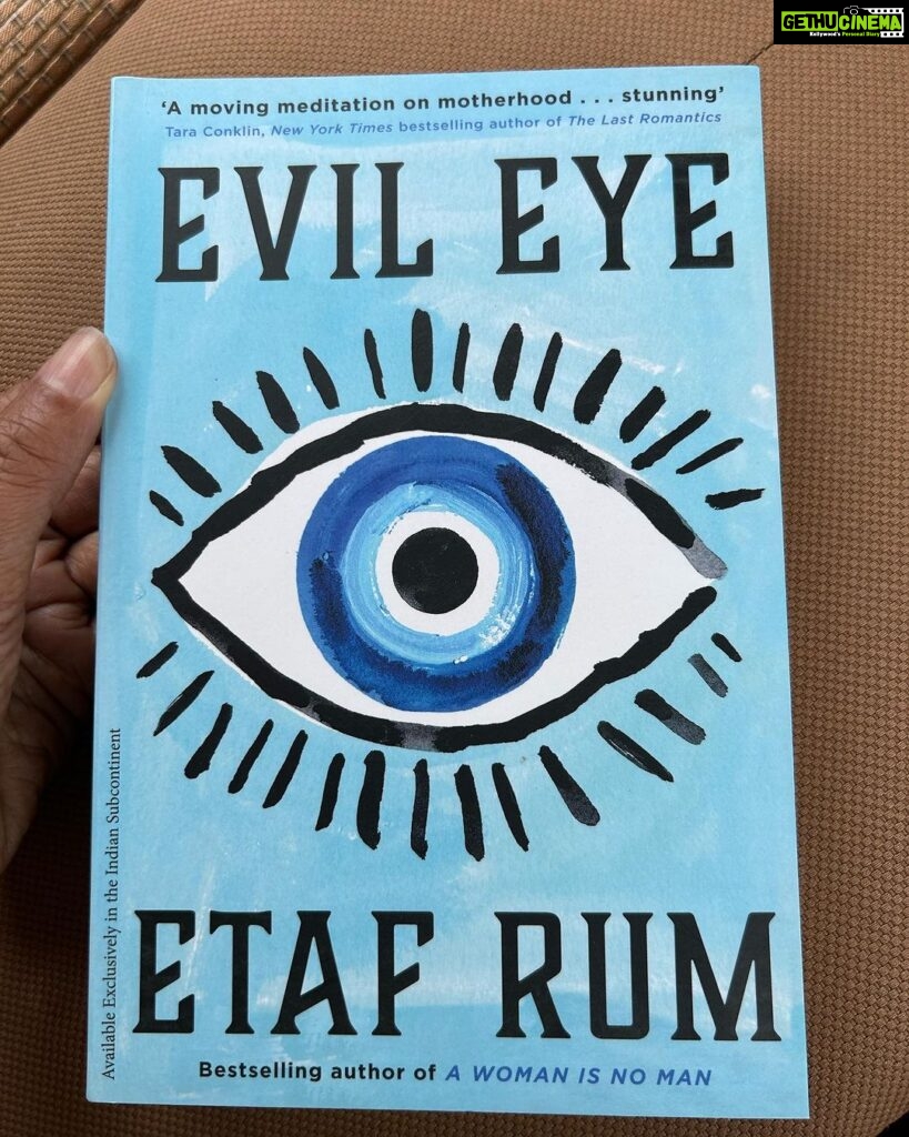Lisa Ray Instagram - Now reading: #EvilEye by Palestinian-American author @etafrum Etaf’s debut novel #AWomanisNoMan was a NYT bestseller and this ‘moving meditation on motherhood’ and childhood traumas portends some rich story telling. I enjoy narratives that probe intergenerational relationships and explore the impact on female bloodlines. It shows me I’m not alone in unravelling my personal history and sh**. ‘Yara’s carefully constructed world begins to implode and suddenly she must face up to the difficulties of her childhood, not fully realising how that will impact not just her own future, but that of her daughters too.’ The epigraph at the beginning of the book by Mahmoud Darwish hit me hard: ‘All roads lead to you, even those I took to forget you.’ Thank you @harpercollinsin @harpercollins for my copy. Review to follow.