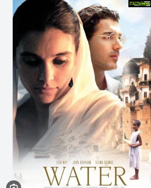 Lisa Ray Instagram - 'Water' this @deepamehtaofficial film as set in 1938, is about the plight of widows who have been cast away by society, as it existed then. Yet according to the 2001 Census, there are still 34 million widows living quiet and forgotten lives, along the banks of the River Ganga. So in that sense, 'Water' the film is truly eye opening! I personally watched this film for @lisaraniray and brief as her role is, this light eyed actress truly brings a certain magic even to a very grim film. In her book 'Close to the Bone' @lisaraniray writes about her experience of shooting for this film in Sri Lanka and truly this is indeed among the most intriguing films, one could possibly watch. It is a slow paced film no doubt, but the realness of the characters can really take one's breath away! There is this one scene where the protagonist, a child widow earnestly asks "Where is the ashram for widowers?" and is angrily hushed up by a crowd of widows themselves. In that sense, this film is a statement against the inherent patriarchy that for the longest time, was normalized. This film stands out for it's starkness and raw emotions and truly hats off to the team for that! Also I must say, the casting was perfect since @thejohnabraham and @lisaraniray share a certain refreshing and easy chemistry, that one truly wishes that we could see them in a web series together. So 'Water' is indeed a film, that could well be called a Classic and as much as I would have personally liked a 'Happy ending' to the film, this movie is honestly, one of the most realistic pieces of art, ever to emerge from the Great River called Indian cinema.