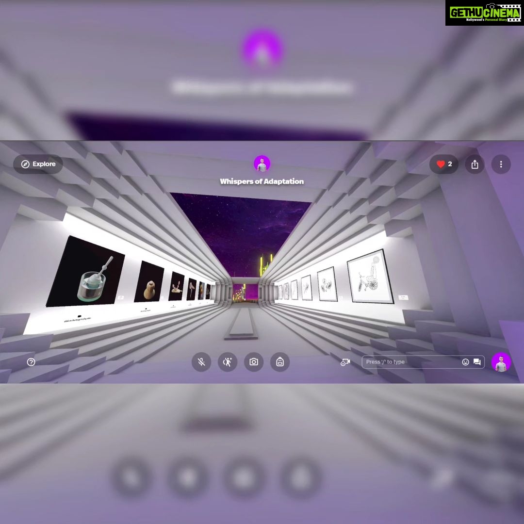 Lisa Ray Instagram - Experience the best of contemporary digital art from Egypt, wherever you’re in the world! Introducing our new metaverse gallery on Spatial where you can show up in cool avatars and engage with art in a fun new way. On show, currently, is our latest exhibition ‘Whispers of Adaptation’ curated by the brilliant Marwa Benhalim featuring six Egyptian/Egypt-based artists–Ahmad Aiuby, Ahmed Badry, Ahmed Sorour, Gilan Hefny, Malak Yacout and Natasha Yonan. In this exhibition, the artist uses mediums, including photography, 3D-generated sculpture, algorithm-generated imagery, drawing, and scanning to help unravel the delicate dance of survival in a society that imposes norms and regulations. Click the link in bio to explore the exhibition on Spatial and add these works to your collection! . . . . . . . . #spatialdesign #spatialaudio #artexhibition #metaversenft #TheUpsideSpace