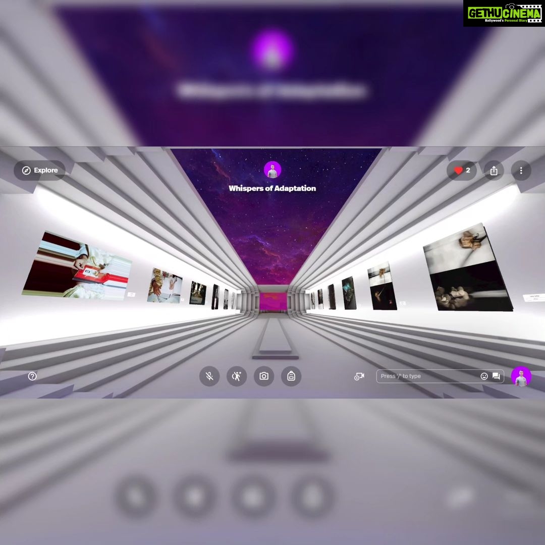 Lisa Ray Instagram - Experience the best of contemporary digital art from Egypt, wherever you’re in the world! Introducing our new metaverse gallery on Spatial where you can show up in cool avatars and engage with art in a fun new way. On show, currently, is our latest exhibition ‘Whispers of Adaptation’ curated by the brilliant Marwa Benhalim featuring six Egyptian/Egypt-based artists–Ahmad Aiuby, Ahmed Badry, Ahmed Sorour, Gilan Hefny, Malak Yacout and Natasha Yonan. In this exhibition, the artist uses mediums, including photography, 3D-generated sculpture, algorithm-generated imagery, drawing, and scanning to help unravel the delicate dance of survival in a society that imposes norms and regulations. Click the link in bio to explore the exhibition on Spatial and add these works to your collection! . . . . . . . . #spatialdesign #spatialaudio #artexhibition #metaversenft #TheUpsideSpace