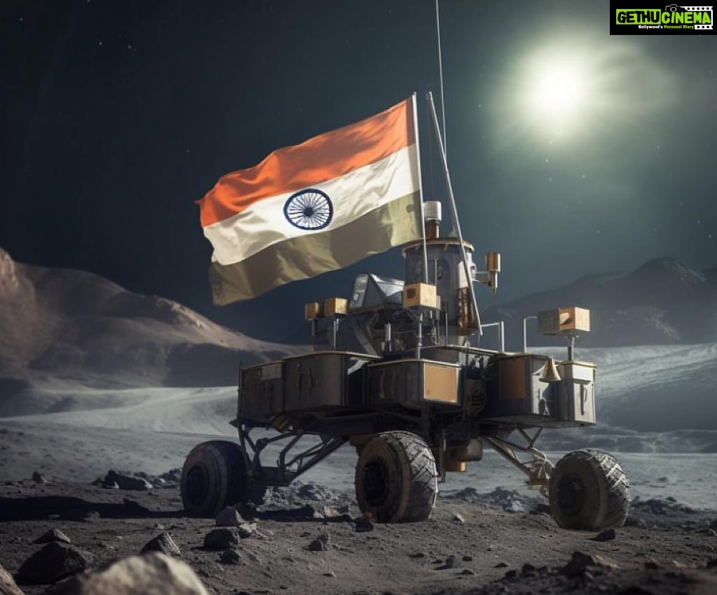 M. Sasikumar Instagram - Congratulations ISRO for successfull landing #chandrayan3 on the moon @isro.in #இந்தியா #india 🇮🇳 #salute