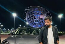 M. Sasikumar Instagram - Me & #AstonMartin #carlovers #Dallas 📸 ; @maha_instamum