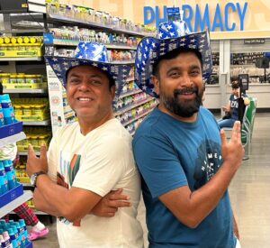 M. Sasikumar Instagram - Fun N #Dallas #walmart 
@james_vasanthan 
#USA