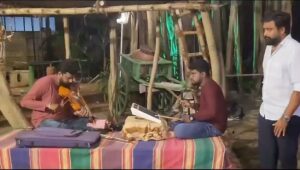 M. Sasikumar Instagram - Wonderful live music with a combination of fusion songs. Great performance by Prasanna on Violin and Vignesh on Pad 
@d0ctor_99 
@shiyamilyrajathurai 
#Mythili #London #friends
@indeco_swamimalai