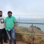 M. Sasikumar Instagram – #HawkHill #sanfrancisco 
@james_vasanthan #Aki Golden Gate Bridge, Hawk Hill