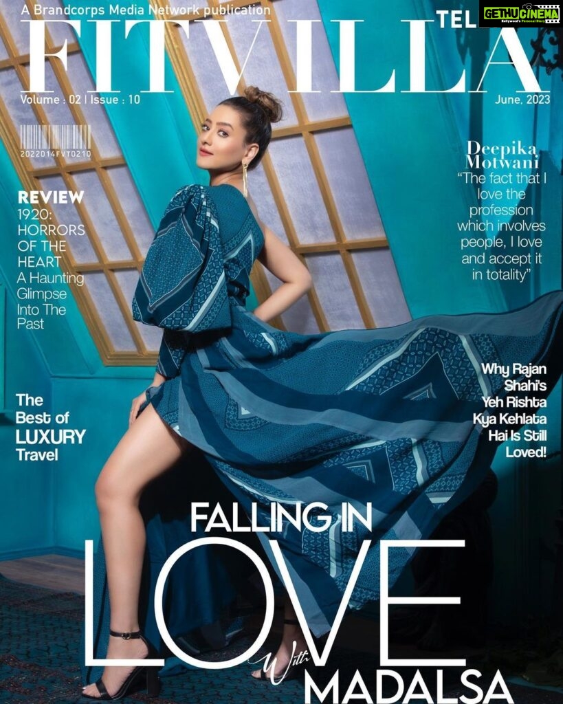 Madalsa Sharma Instagram - Here’s what we all were waiting for! 💙✨ The wait is over and let’s welcome the beautiful Madalsa Sharma (@madalsasharma ) on our June cover. Madalsa Sharma x Fitvilla Magazine x June 2023 Magazine: Fitvilla Telly @fitvillatelly Diva in Frame : Madalsa Sharma ( @madalsasharma ) Issue : June, 2023 Managing Editor : @inndresh_official Produced by: @brandcorpsmedianetwork Coordinations: @teamfitvillamagazine Head of Photography & Cover shoot by : @artographybysagar Location @33rainbows.in PR @teamgolecha @golechaprashant #madalsasharma #covergirl #magazinecover #cover #june #actress #coverstar #diva #madalsa #tellycelebs #madalsasharmachakraborty #madalsasharmafans #anupamaa #anupamaa_wonderland #anupamaafanpage #anupamaa__official #anupamaa__official #starplus #starplusserials #brandcorpsmedianetwork #fitvillatelly #fitvillamagazine #fitvillafashion #myfitvilla #fitvillaman #fitvillawoman #fitvillasouth #fitvillaglobal Mumbai, Maharashtra