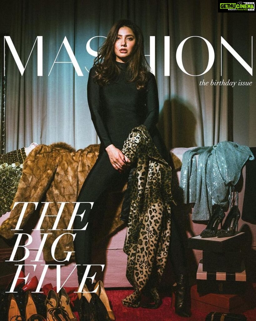 Mahira Khan Instagram - It’s our BIG FIVE 🎉🤍 Keep watching this space for an entire week of celebrations, giveaways and exclusive content! 💫 #Mashion #TheBigFive #FiveYearsOfMashion #BirthdayWeek #MahiraKhan