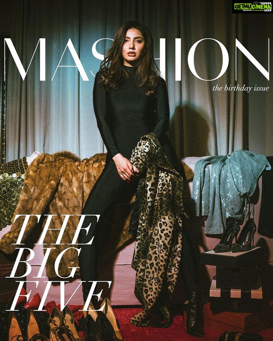 Mahira Khan Instagram - Itβs our BIG FIVE ππ€ Keep watching this space for an entire week of celebrations, giveaways and exclusive content! π« #Mashion #TheBigFive #FiveYearsOfMashion #BirthdayWeek #MahiraKhan