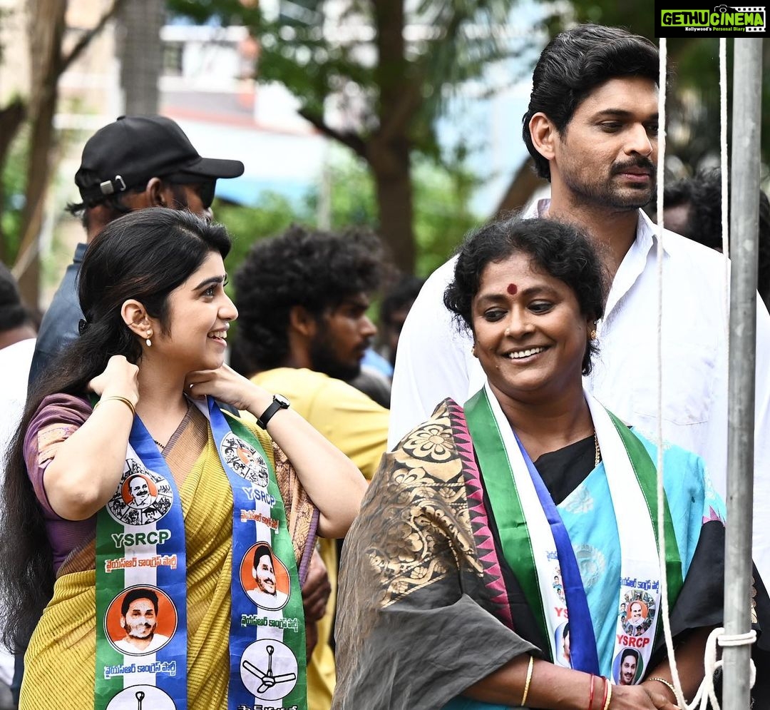 Manasa Radhakrishnan Instagram - Playback 🎥 #vyooham #ramgopalvarma Vijayawada, India