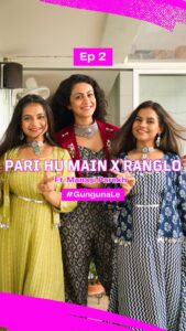 Manasi Parekh Instagram - #GungunaLe Ep2 : Pari Hain @manasi_parekh Ma’m 🫶🫶🥹 Ukuleles by @kalabrandmusic Video shot and edited by @saketsamudre Original song credits : Pari Hoon Main : @senoritasuneeta Ranglo : Traditional Mumbai, Maharashtra