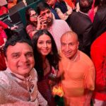 Manasi Parekh Instagram – @parthivgohil9 flew down straight from Kailash Mansarovar ( the birth place of Ganesha in North) and I landed from Rameshwaram( the place with maximum Shiva Temples in the South)  to experience the fabulous Ganapaty celebrations at Antilia by the Ambanis! It’s such a special and one of a kind celebration. And the best part is that @parthivgohil9 performs there every year 🙏🏼😇😇 
#ganpatibappamorya 

HMU : @rxxti Antilla House Of Ambani