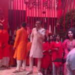 Manasi Parekh Instagram – @parthivgohil9 flew down straight from Kailash Mansarovar ( the birth place of Ganesha in North) and I landed from Rameshwaram( the place with maximum Shiva Temples in the South)  to experience the fabulous Ganapaty celebrations at Antilia by the Ambanis! It’s such a special and one of a kind celebration. And the best part is that @parthivgohil9 performs there every year 🙏🏼😇😇 
#ganpatibappamorya 

HMU : @rxxti Antilla House Of Ambani