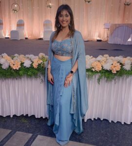 Manjari Fadnnis Instagram - 🦋🦋🦋

#blue #indowestern #indianwedding #outfit #wedding #indian #loveisintheair