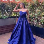 Manjari Fadnnis Instagram - 🪄💫 Pics by @dbhurji 🤗 #gown #queen #royal #blue #princess #royalty #manjarifadnis