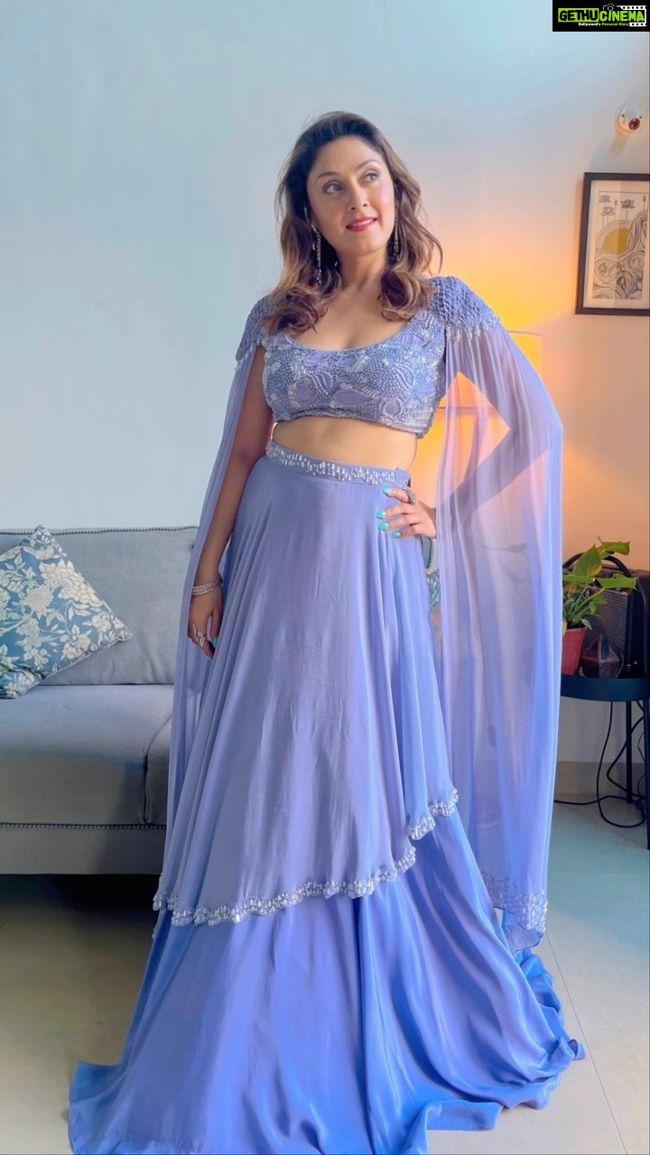 Manjari Fadnnis Instagram - If I were a flower I would be Lavender. She’s the type of flower that can still grow & bloom after a forest fire 🔥 Styled by: @v4ustyling Outfit: @greatmillscollective @labeljadebyashima PR: @v4umedia Manager: @babubhaithiba Pics courtesy: @sunsettribemusic @yashkurle #Lavender #indianoutfit #wedding #bollywoodshaadi #styling #beautiful #indianactress #manjarifadnis #indianwedding #trending #trendingreels #bollywoodactress