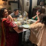 Manjari Fadnnis Instagram - Being a part of this ensemble of such talented actors was… ❤️❤️❤️❤️ #bts #TheFreelancer ❤️❤️ #actors #indian #mrunalkamat #manjarifadnis #film #series #disneyhotstar