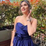Manjari Fadnnis Instagram - 🪄💫 Pics by @dbhurji 🤗 #gown #queen #royal #blue #princess #royalty #manjarifadnis