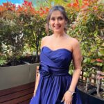 Manjari Fadnnis Instagram - 🪄💫 Pics by @dbhurji 🤗 #gown #queen #royal #blue #princess #royalty #manjarifadnis